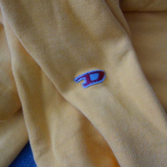 Diesel Orange & Green Made in Greece 100% Cotton Sweatshirt Size M - Picture 14 of 14